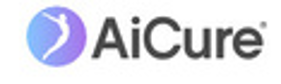 AiCure logo, purple
