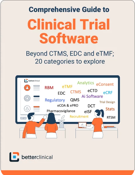 clinical trial software, report, cover page, illustration, betterclinical